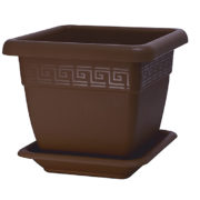 Square Pot Quadro Chocolate
